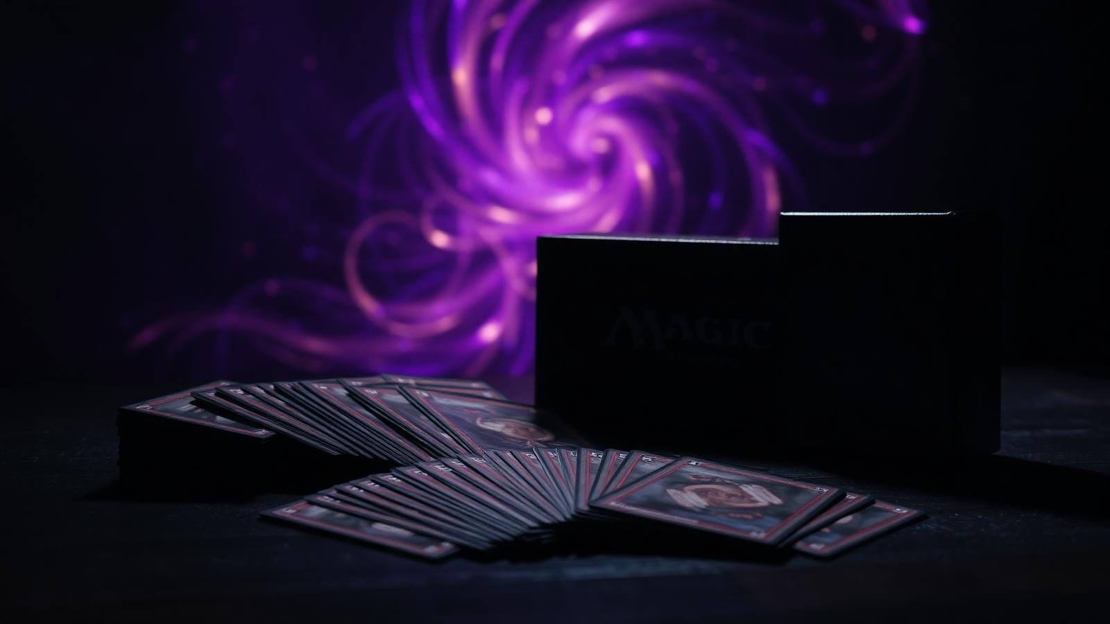 Mystery Commander deck with deckbox